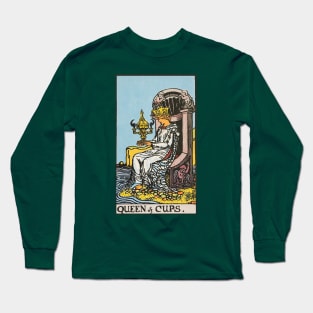 Queen of cups tarot Long Sleeve T-Shirt